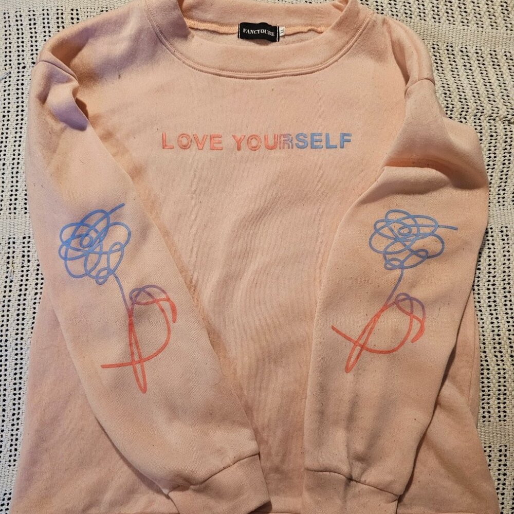 BTS Love Yourself sweatshirt